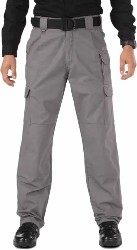 5.11 Tactical Men's Cargo Work Pants, Regular Fit, Cotton Canvas 7 Pockets Pant, Style 74251ABR