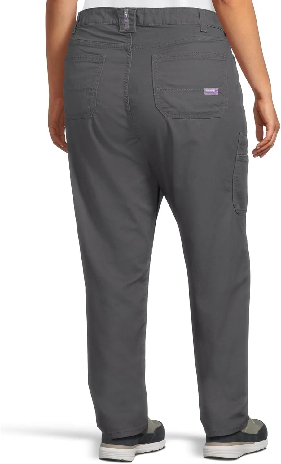 ARIAT Men's Fr Stretch Duralight Canvas Stackable Straight Leg Pant