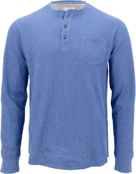 Coleman Long-Sleeve Waffle Thermal Henley Shirts for Men