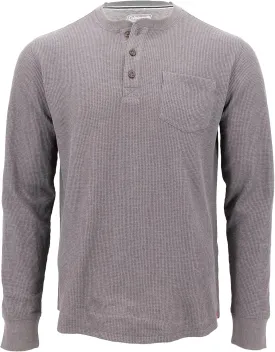 Coleman Long-Sleeve Waffle Thermal Henley Shirts for Men