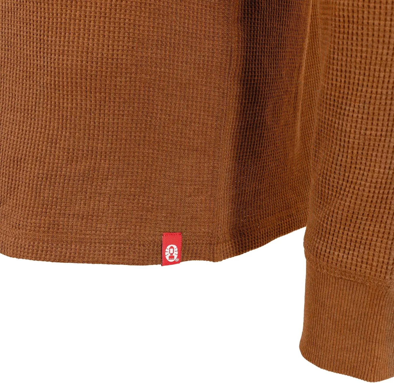 Coleman Long-Sleeve Waffle Thermal Henley Shirts for Men