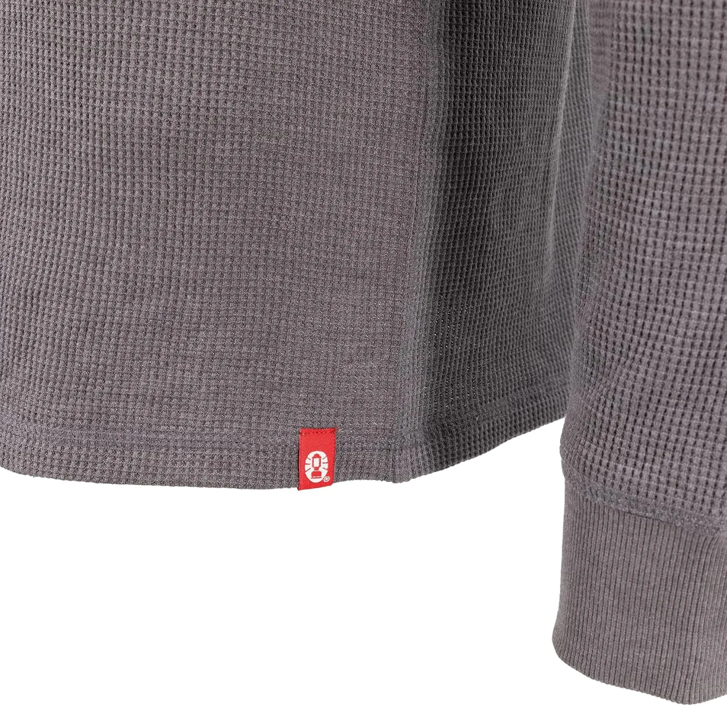 Coleman Long-Sleeve Waffle Thermal Henley Shirts for Men