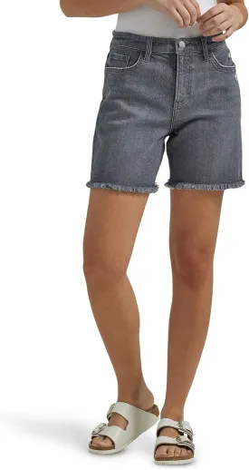 Lee Women's Legendary Mid-Rise Denim Boyfriend Short