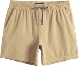 maamgic Men's 5 inch Inseam Shorts Pull-On Relaxed Fit Comfort Stretch Short Shorts with Pocket