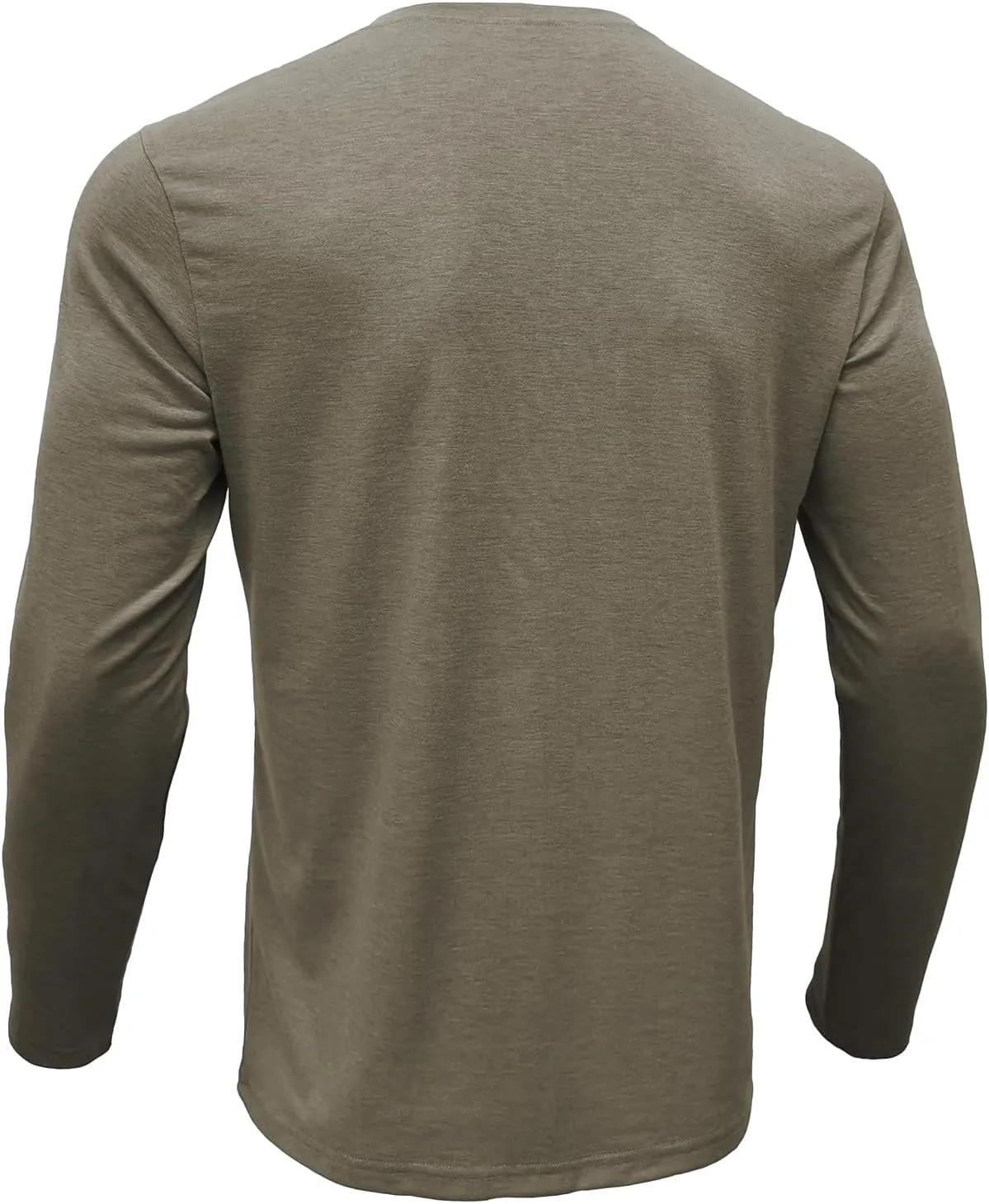 PrettyGuide Men's Long Sleeve Henley Shirts Thermal Fall Casual Work Button T-Shirt with Pocket