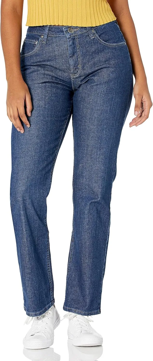 Riders by Lee Indigo Women's Relaxed Fit Straight Leg Jean