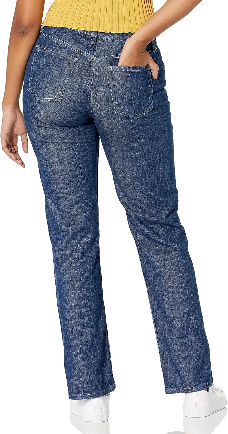 Riders by Lee Indigo Women's Relaxed Fit Straight Leg Jean