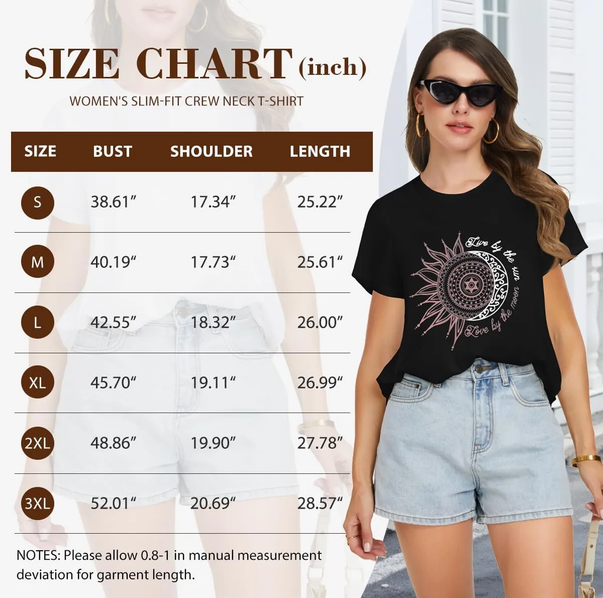 T Shirts for Women Summer Short Sleeve Crewneck Casual Cute Graphic Basic Tees Tops