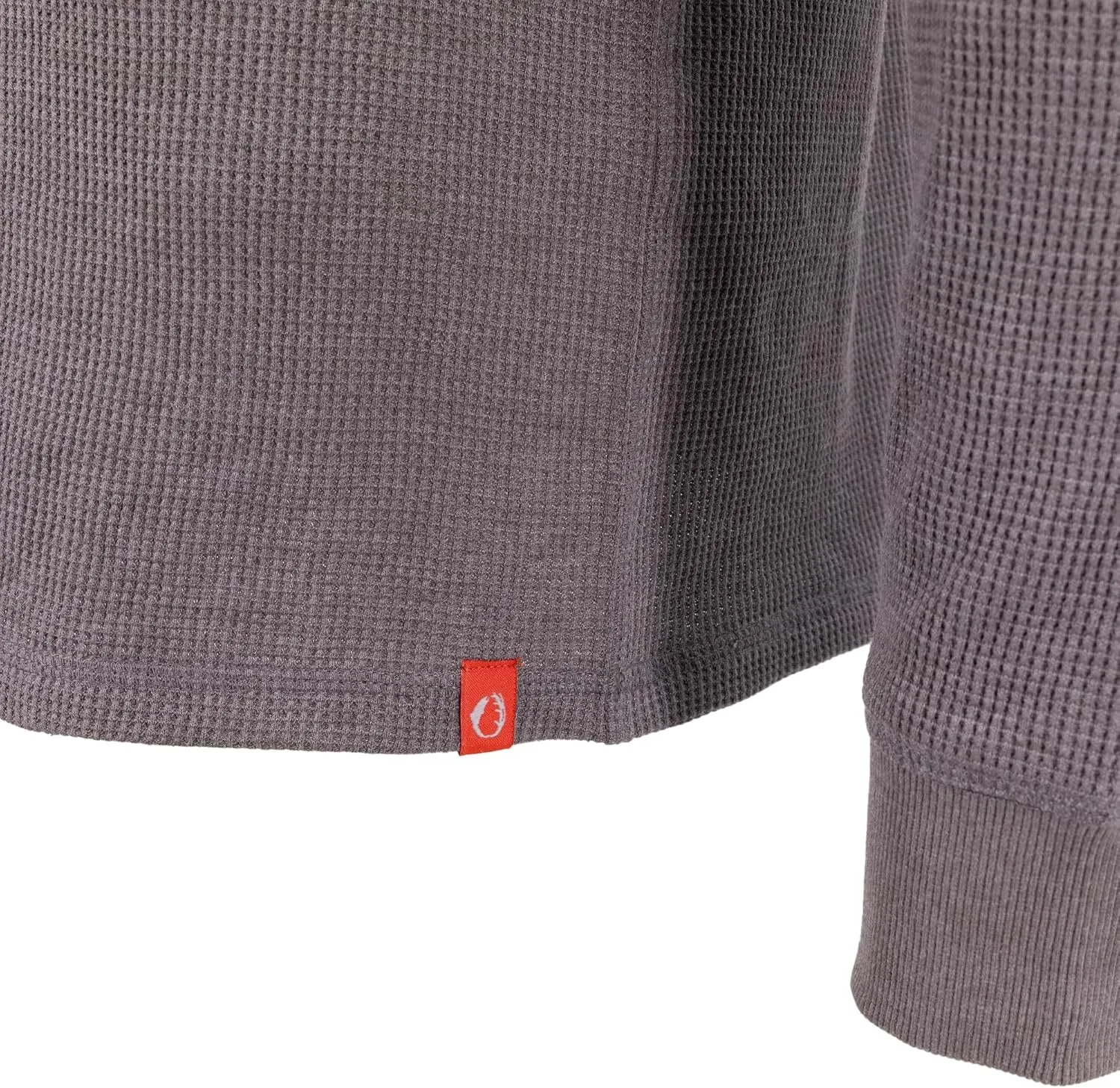 The American Outdoorsman Long-Sleeve Waffle Knit Thermal Henley Shirts with Pocket for Men