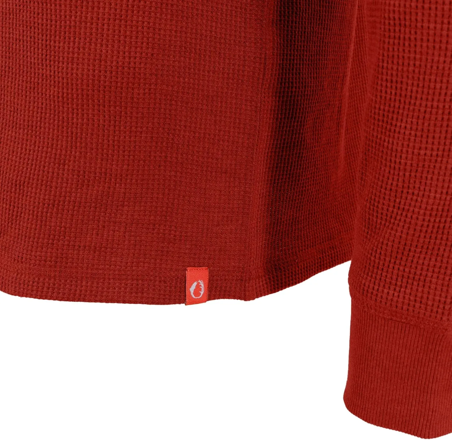 The American Outdoorsman Long-Sleeve Waffle Knit Thermal Henley Shirts with Pocket for Men