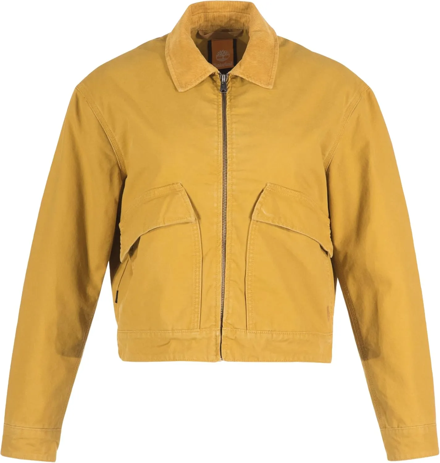 Timberland Women's Quilted Washed Canvas Jacket, Chai Tea, X-Small