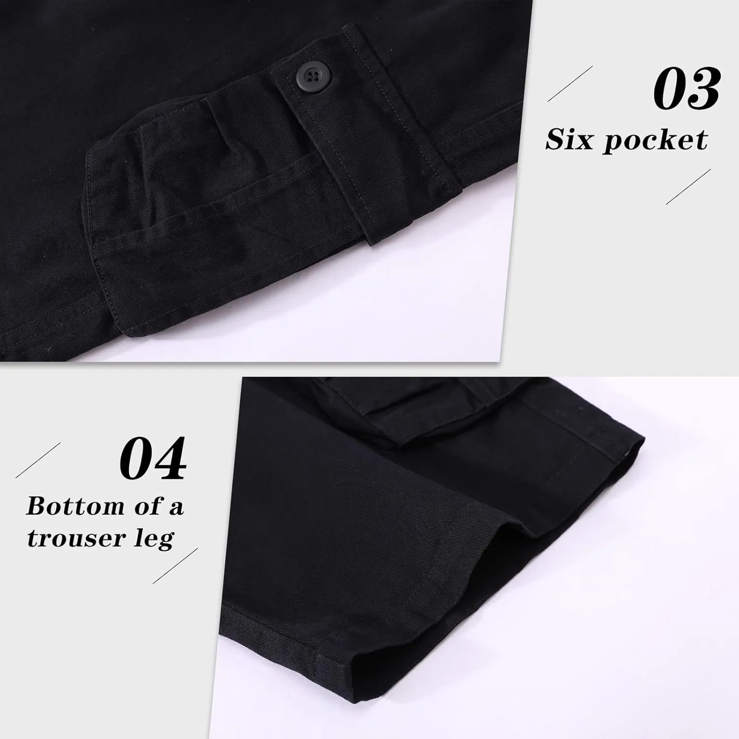 zeetoo Camo Shorts for Men Classic Relaxed Fit Cargo Short Multi-Pocket Outdoor Shorts