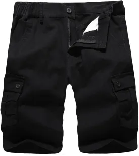 zeetoo Camo Shorts for Men Classic Relaxed Fit Cargo Short Multi-Pocket Outdoor Shorts
