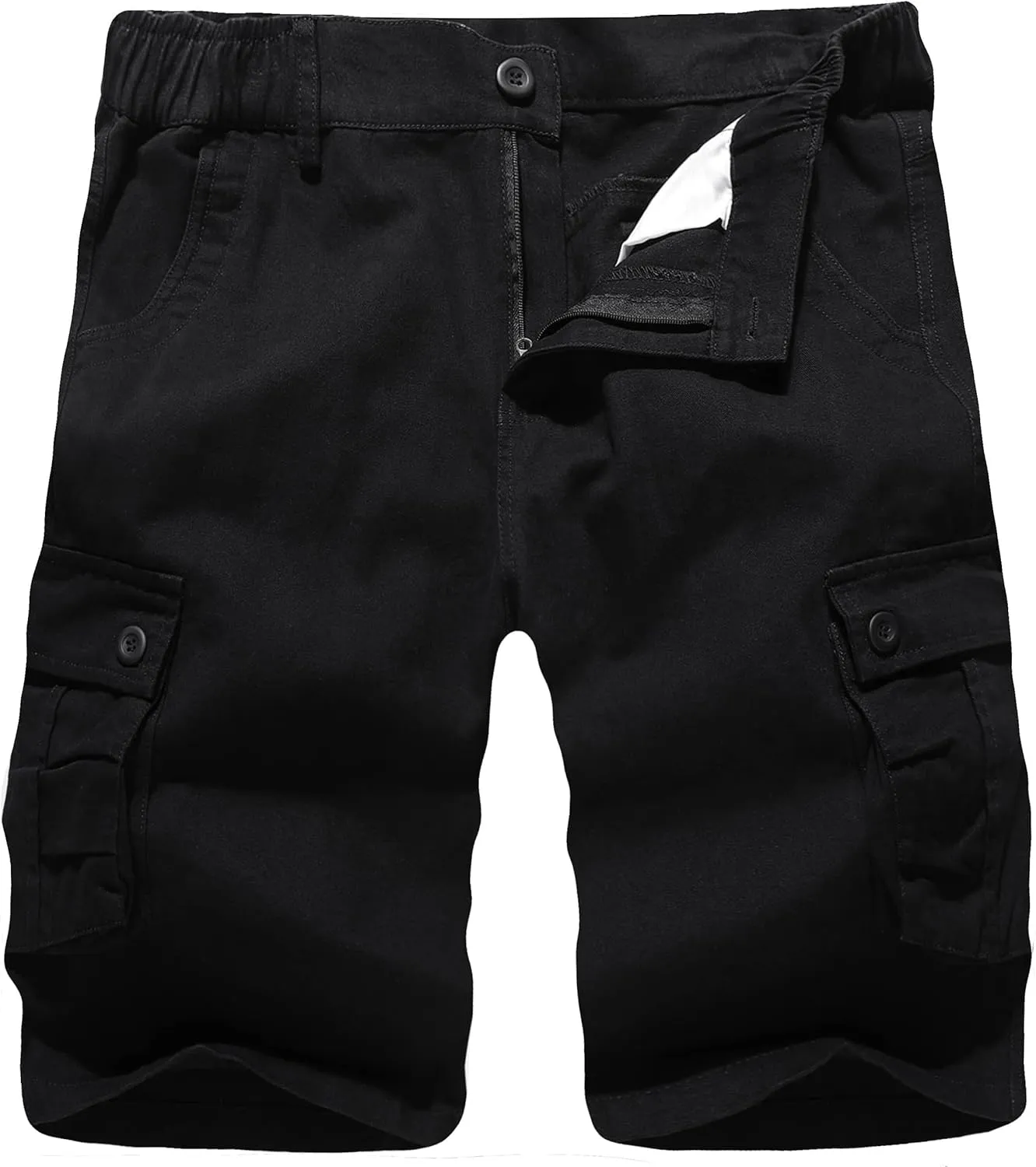 zeetoo Camo Shorts for Men Classic Relaxed Fit Cargo Short Multi-Pocket Outdoor Shorts